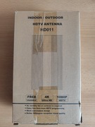 ANTENA TELEWIZJA HDTV HD011 WEWNĘTRZNA ZEWNĘTRZNA