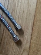 2 wężyki do baterii umywalkowej 3/8'' 44 cm