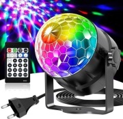 Kula lampa sieciowa dyskotekowa Gobikey LD095BK imprezowa, weselna