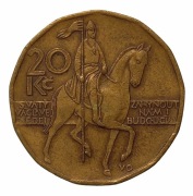 20 KORON MONETA 1998 CZECHY 
