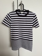 COS T-shirt w paski bawełniany XS 34