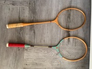 Rakieta do badmintona stara drewniana retro Spezial ALFA sport UNIKAT