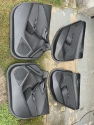 Skórzany Boczek Boczki drzwi astra j kombi