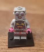 Lego  nr minifigurka - Lady robot seria 11
