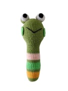 Grzechotka Zielona żabka