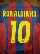 Nike FC Barcelona 2004/2005 #10 Ronaldinho. Bez wad [M]