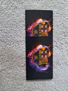 2 naklejki FC Barcelona football sticker