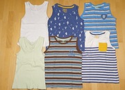 Koszulka chłopięca x6, zestaw, rozm. ok. 110-116