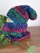 Czapka beanie i komin