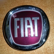 NOWY orginalny emblemat logo znaczek Fiat 95mm