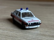 BMW 528i E28 Herpa Notarzt 1:87 h0 makieta diorama model samochodu h0