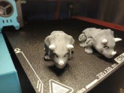 Breloczek triceratops 3d