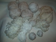 WŁÓCZKA - ANILANA - BIAŁA - RÓŻ. ODC. I GRUB. - 160 g