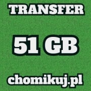 TRANSFER CHOMIKUJ 51 GB BEZTERMINOWO