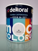 Dekoral Moc Koloru 2.5L Lekko Szary Emulsja