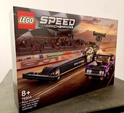 LEGO 76904 SPEED CHAMPIONS Mopar Dodge SRT Top Fuel Dragster and 1970 Dodge