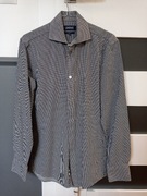 Koszula Lambert – grafitowo-kremowy – 37/176-182 