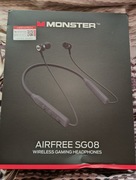 Monster AIRFREE Bluetooth V5.4 Mega Bas [Czarne]