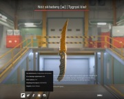 Flip Knife / FN  Tiger Tooth