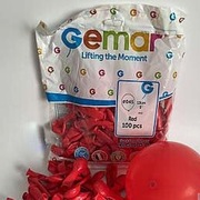 Czerwone BALONY GEMAR #45|5" (12 cm)|– 5 szt./op.
