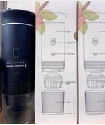 Przenośny ekspres do kawy mini espresso, podgrzewanie wody, USB-C