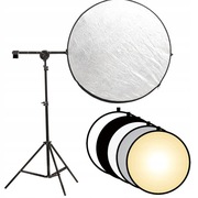 Uchwyt do blendy fotograficznej na statyw/boom mocowanie aluminiowe