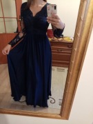 Długa sukienka wieczorowa