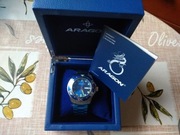 ARAGON niebieski big automat - potężny nurek dla Ciebie lub prezent