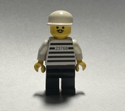 LEGO CITY FIGURKA POLICE ZŁODZIEJ,WIĘZIEŃ jail003