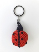 Brelok biedronka. Prezent. Upominek. Handmade. Rękodzieło 