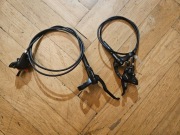 Shimano MT200 komplet hamulców hydraulicznych przód + tył + 2x nowe klocki