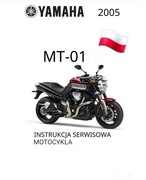 SERWISOWKA YAMAHA MT 01 2005r KODY BLEDOW KSIAZKA NAPRAW j.POLSKI