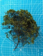 Drzewa z komosy ciernistej na dioramę. Rozmiar duże, kolor HP-02