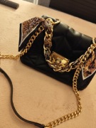 Torebka czarna  Aldo Jermey pikowana 