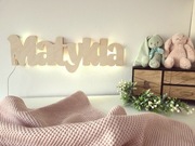 Lampka z Imieniem dziecka - Na Pilota/ personalizowana