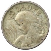 163. 2 złote Żniwiarka Odwrotka 1924 coraz rzadsza 