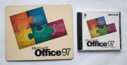 Nowa podkładka i CD MS Office 97 Professional wraz z kluczem.