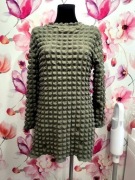 me me x sukienka mini khaki karbowana hit blog roz.38/40