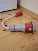 Gniazdo przenośne PCE 63A 5P 400V IP67 z wtyczką  32A 5P IP44 400v