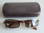 Fossil, cat.no.2, okulary przeciwsłoneczne i etui