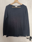 Sweter damski miły i przyjemny kolor granatowy firma H&M rozmiar S