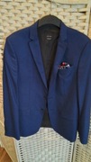 Zara Modna oryginalna marynarka Granat/szafir
