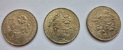 3 monety 200 lirów Włoskich 1993