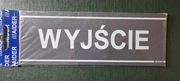 Tabliczka WYJŚCIE