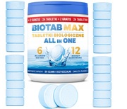 Bakterie do szamba Tabletki na Rok + Tłuszcze All in One Tabletki do szamba