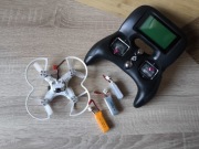 Dron FPV EMAX Babyhawk 85mm /2,3' + Aparatura Turnigy Evolution