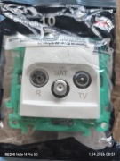 Gniazdo antenowe Simon 10 RTV-SAT końcowe