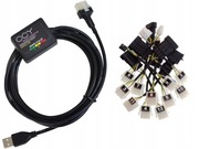 ZESTAW - PROFESJONALNY INTERFEJS LPG USB FTDI  12 ADAPTERÓW 