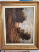 Obraz olejny z XIX w