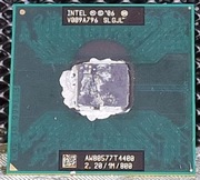 Intel Pentium Dual-Core Mobile T4400 SLGJL 2x2,2GHz/1M/800